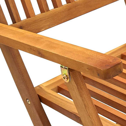 9-tlg. Garten-Essgruppe Klappbar Massivholz Akazie