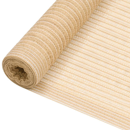 Zaunblende Beige 3,6x10 m HDPE 150 g/m²