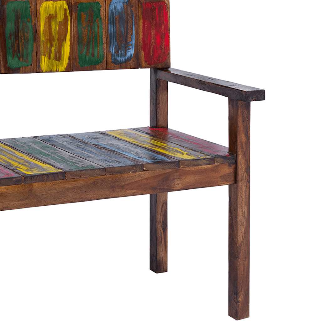 Esszimmerstühle 4 Stk. Altholz Massiv