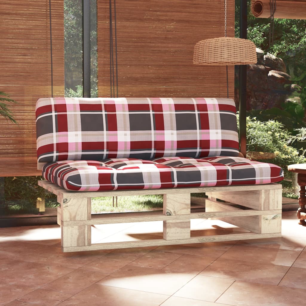 Outdoor-Mittelsofa Paletten Imprägniertes Kiefernholz