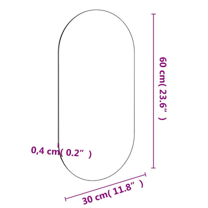 Spiegel 60x30 cm Glas