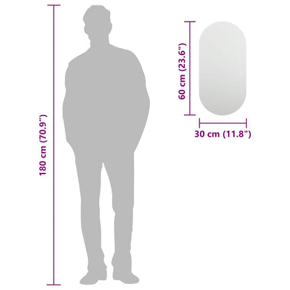 Spiegel 60x30 cm Glas