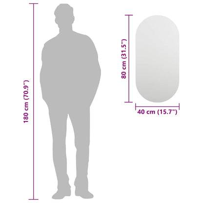 Spiegel 80x40 cm Glas