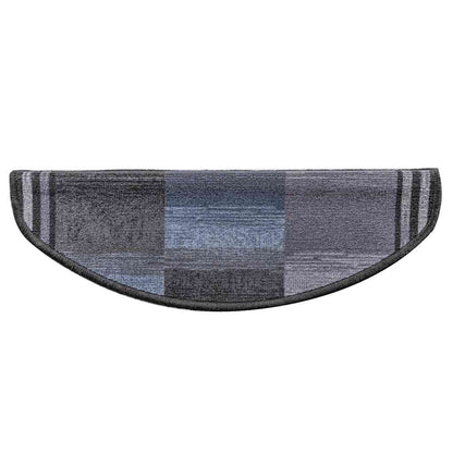 Stufenmatten Selbstklebend 5 Stk. 65x21x4 cm Schwarz Grau