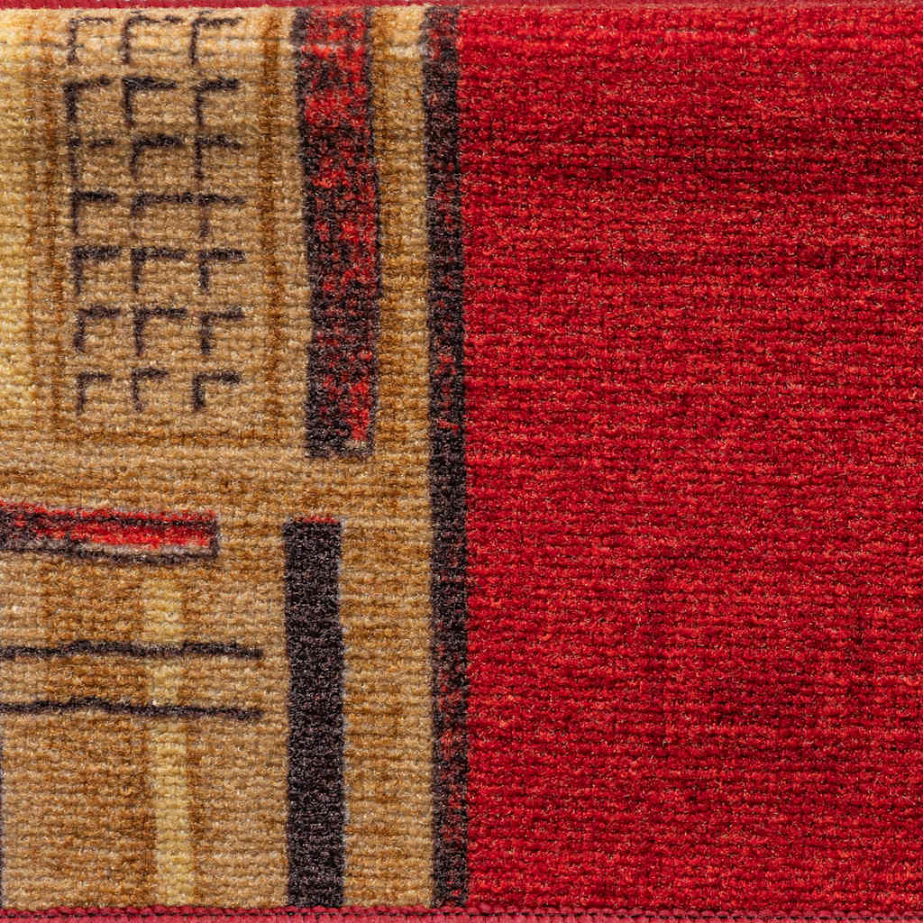 Stufenmatten Selbstklebend 5 Stk. 65x21x4 cm Rot