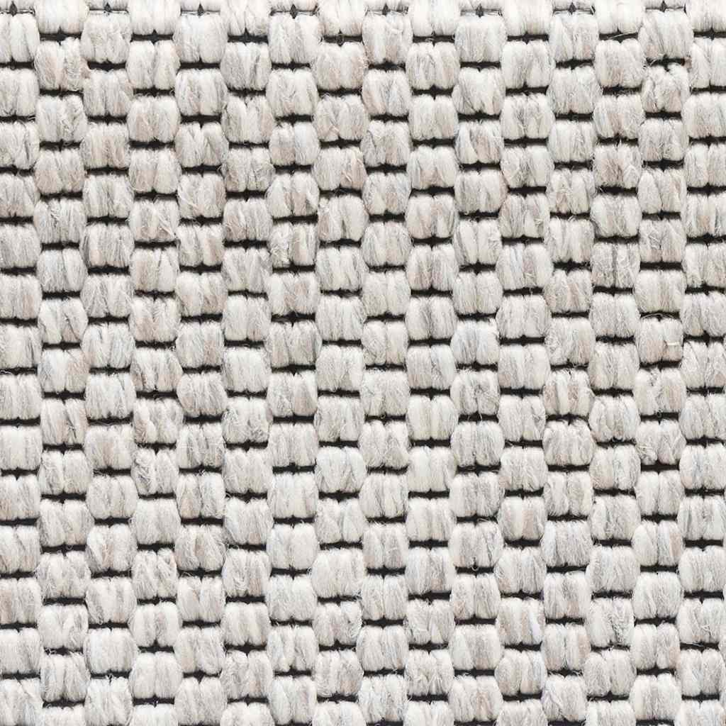 Treppenmatten Selbstklebend Sisal-Look 15 Stk. 56x17x3 Platina