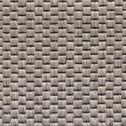 Treppenmatten Selbstklebend Sisal-Look 15 Stk. 56x17x3 Silbern
