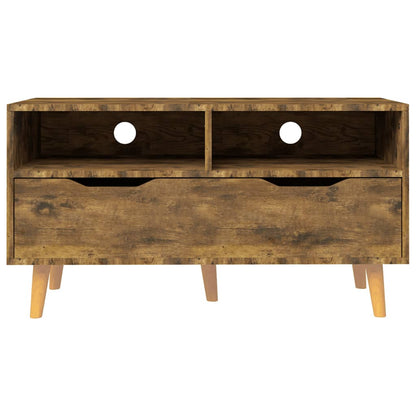TV-Schrank Räuchereiche 90x40x48,5 cm Holzwerkstoff