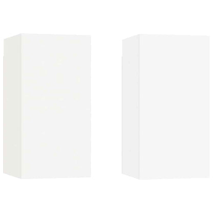 TV-Schränke 2 Stk. Weiß 30,5x30x60 cm Holzwerkstoff