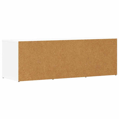 Schuhbank Weiß 105x35x35 cm Holzwerkstoff