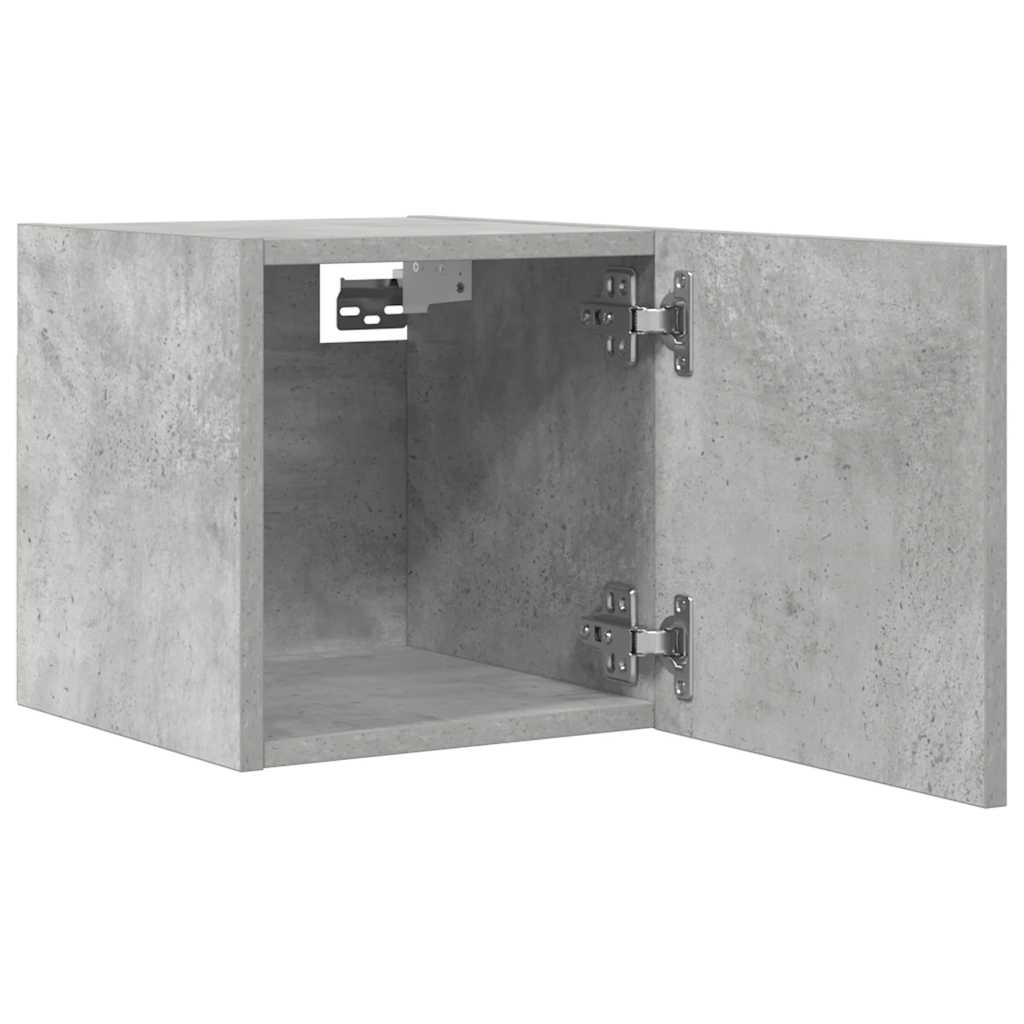 TV-Wandschrank Betongrau 30,5x30x30 cm