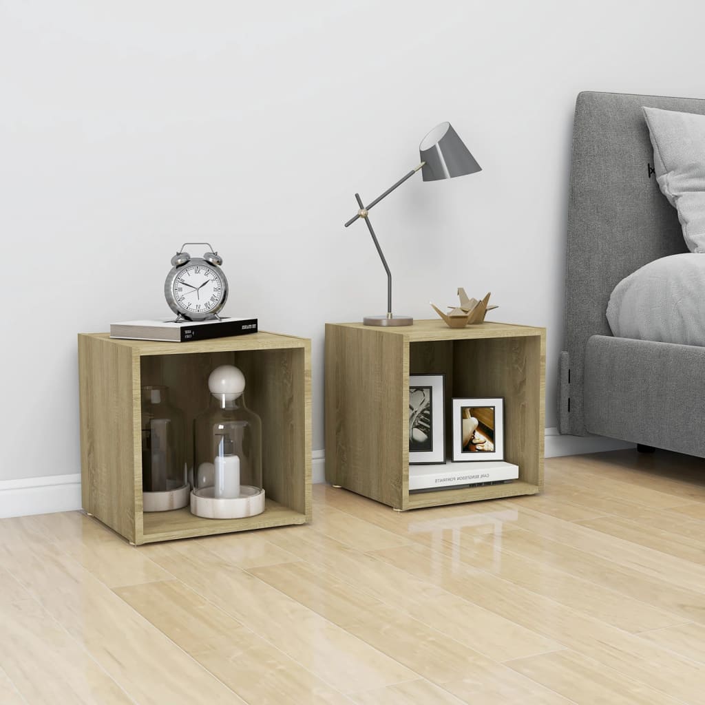 TV-Schrank Sonoma-Eiche 37x35x37 cm Holzwerkstoff