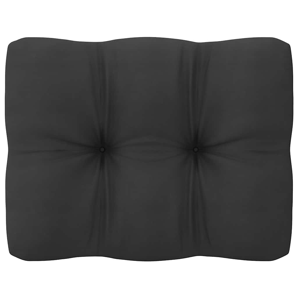 Garten-Ecksofa mit Kissen Massivholz Kiefer