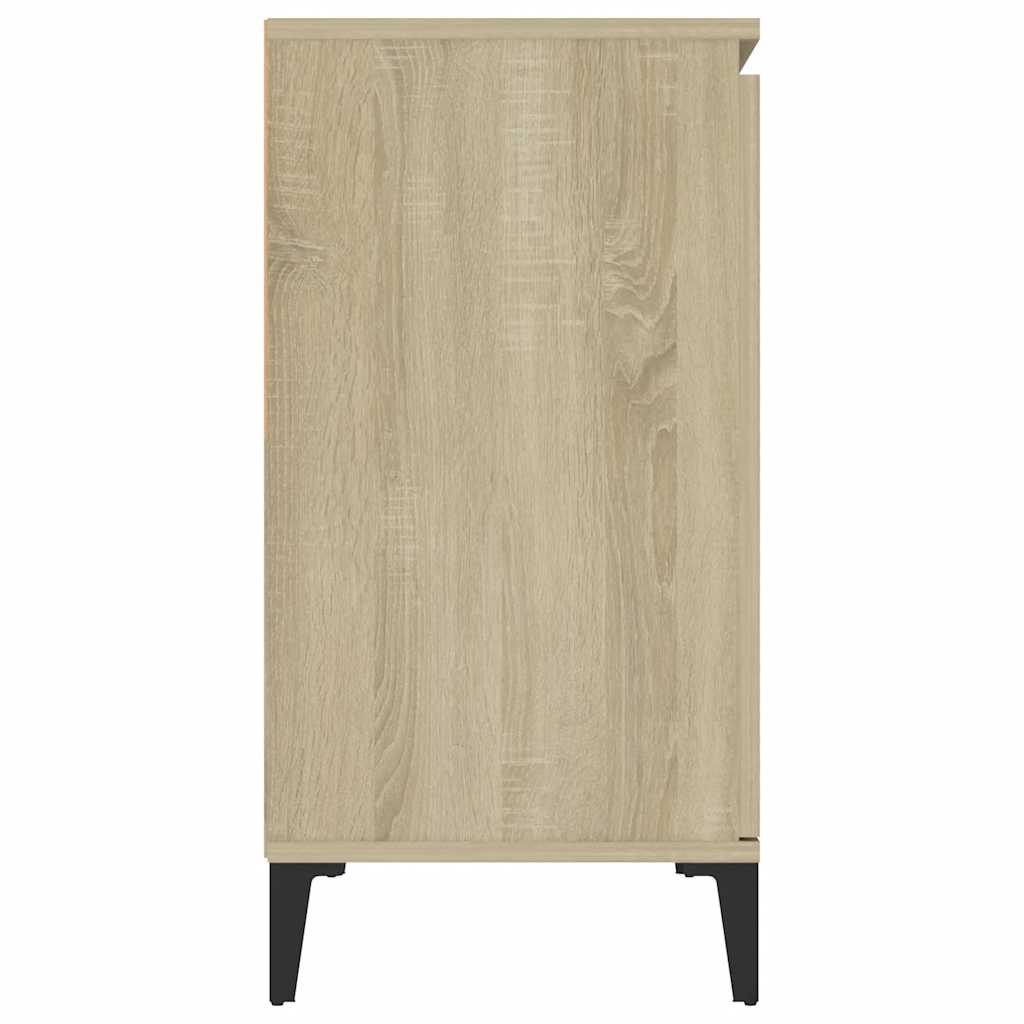 Sideboard Sonoma-Eiche 102x35x70 cm Holzwerkstoff