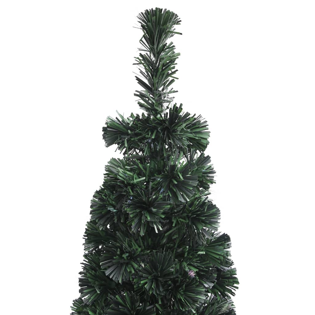 Künstlicher Weihnachtsbaum Schlank mit Ständer 120 cm Glasfaser