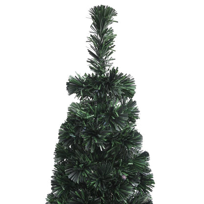 Künstlicher Weihnachtsbaum Schlank mit Ständer 120 cm Glasfaser