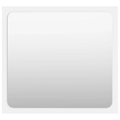 Badmöbel-Set Hochglanz-Weiß Holzwerkstoff