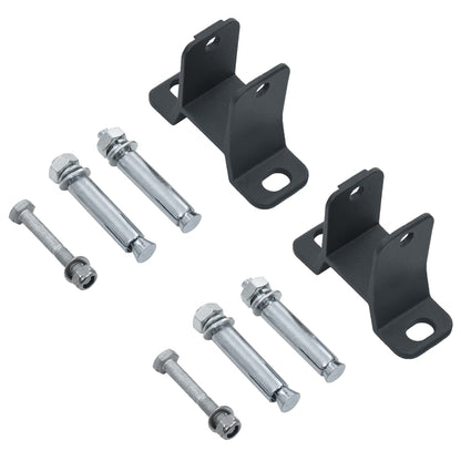 Markise Manuell Einziehbar mit Rollo & LED 3x2,5m Blau & Weiß