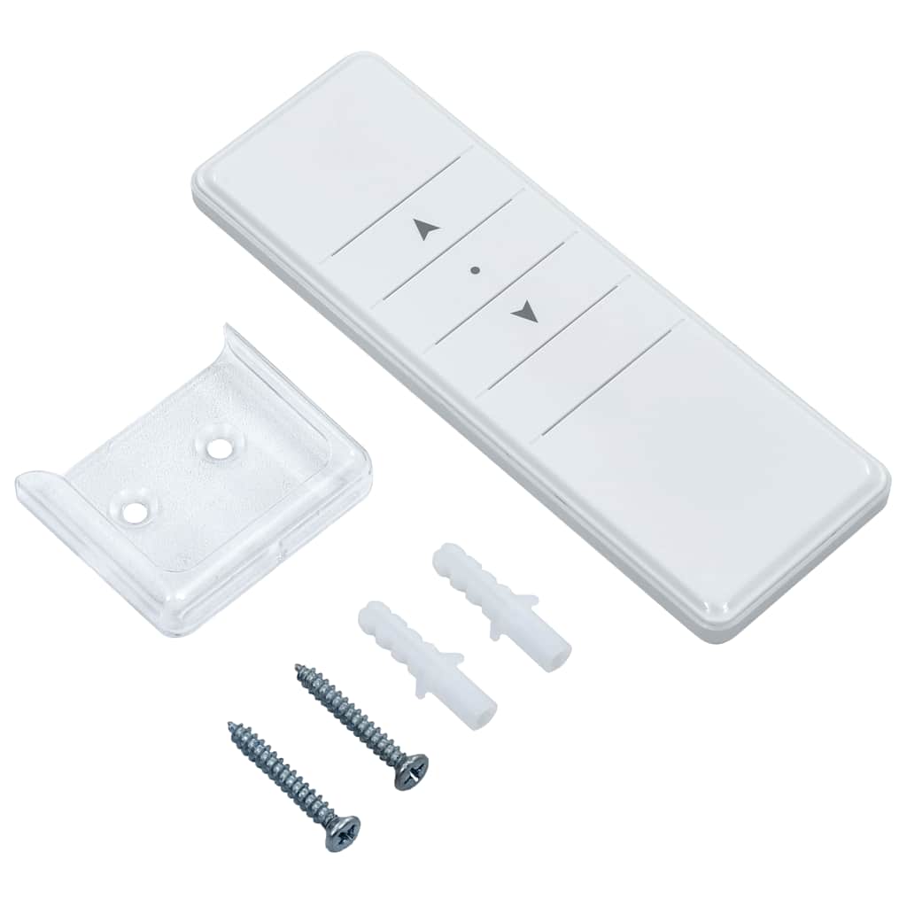 Markise Automatisch mit Rollo LED Windsensor 4x3m Blau Weiß