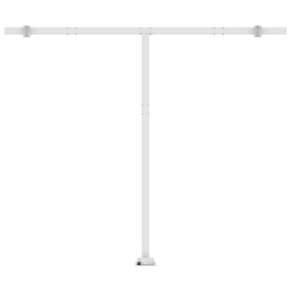 Markise Automatisch mit LED & Windsensor 300x250 cm Blau Weiß