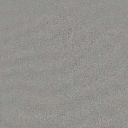 Schaukelsessel mit Hocker Hellgrau Samt