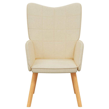 Relaxsessel Creme Stoff