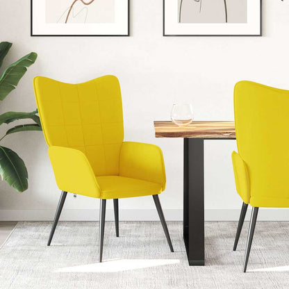 Relaxsessel Senfgelb Stoff