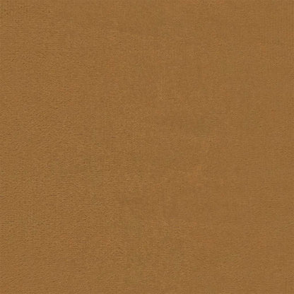 Relaxsessel mit Hocker Braun Samt