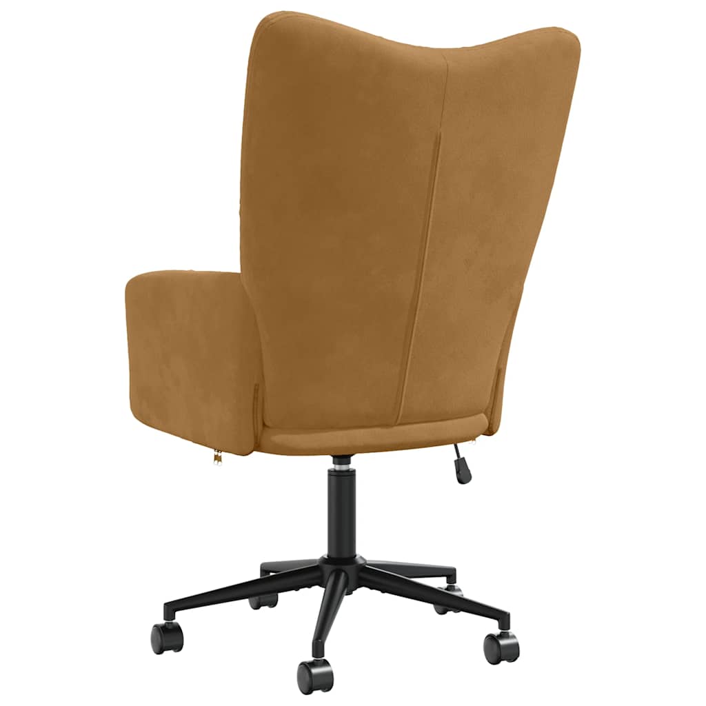 Relaxsessel Braun Samt