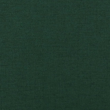 Schaukelsessel mit Kautschukholz-Beinen Dunkelgrün Stoff