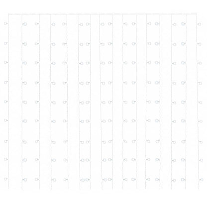 LED-Lichtervorhang 3x3 m 300 LED Kaltweiß 8 Funktionen