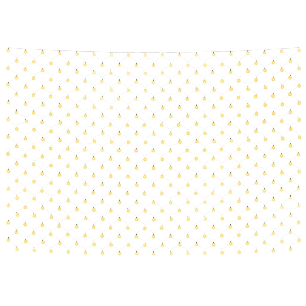 LED-Lichternetz Warmweiß 3x3 m 306 LEDs Indoor Outdoor
