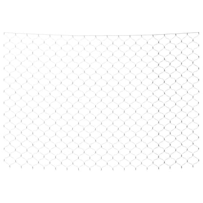 Weihnachts-Lichternetz 4x4 m 544 LED Kaltweiß Indoor Outdoor