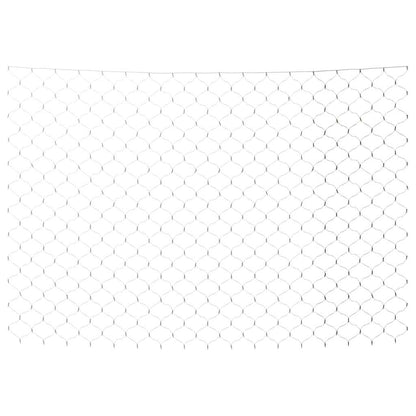 Weihnachts-Lichternetz 4x4 m 544 LED Kaltweiß Indoor Outdoor