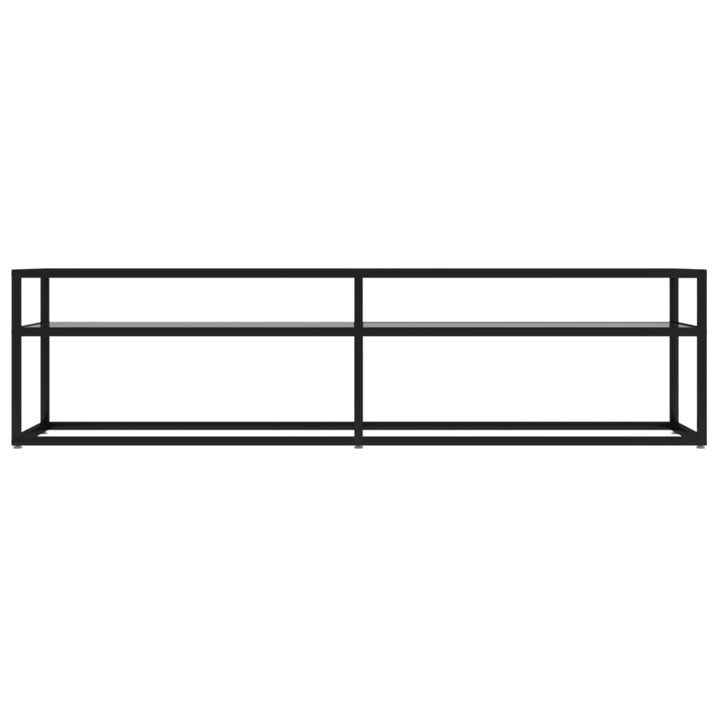 TV-Schrank Transparent 160x40x40,5 cm Hartglas