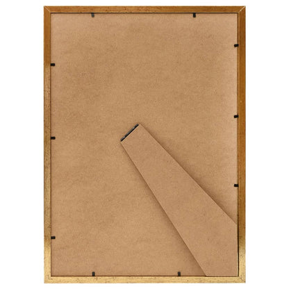 Bilderrahmen Collage 5 Stk. für Tisch Golden 15x21 cm MDF