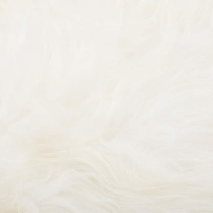 Sitzauflage aus Isländischem Schafspelz Creme 70x110 cm