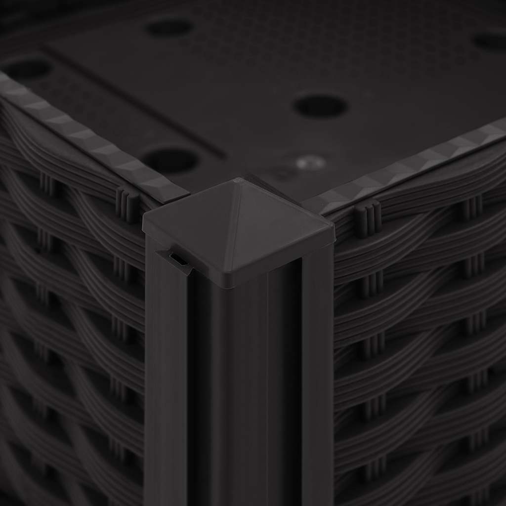 Hochbeet 80x80x38 cm Polypropylen