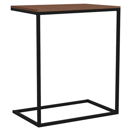 Beistelltisch Schwarz 55x35x66 cm Holzwerkstoff