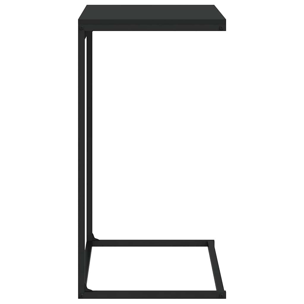 Beistelltisch Schwarz 55x35x66 cm Holzwerkstoff