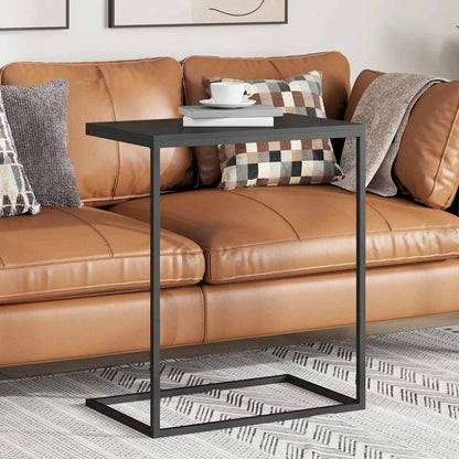 Beistelltisch Schwarz 55x35x66 cm Holzwerkstoff