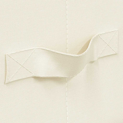 Aufbewahrungsbox Stoff 70x40x18 cm Creme