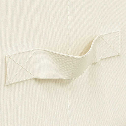 Aufbewahrungsboxen 2 Stk. Stoff 43x34x23 cm Creme