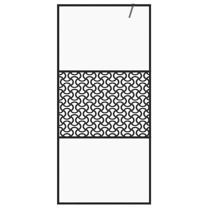 Duschwand für Begehbare Dusche mit Klarem ESG Glas 115x195 cm