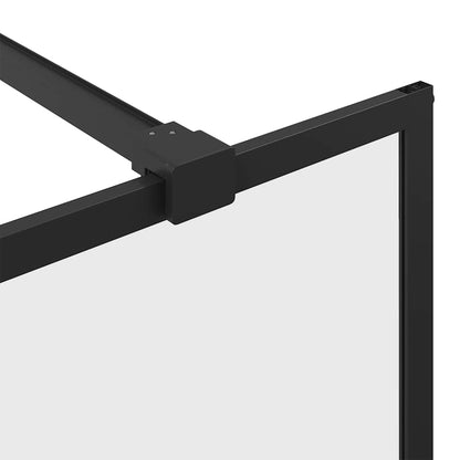 Duschwand für Begehbare Dusche mit Klarem ESG-Glas 140x195 cm