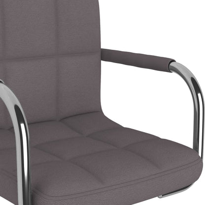 Barhocker Taupe Stoff