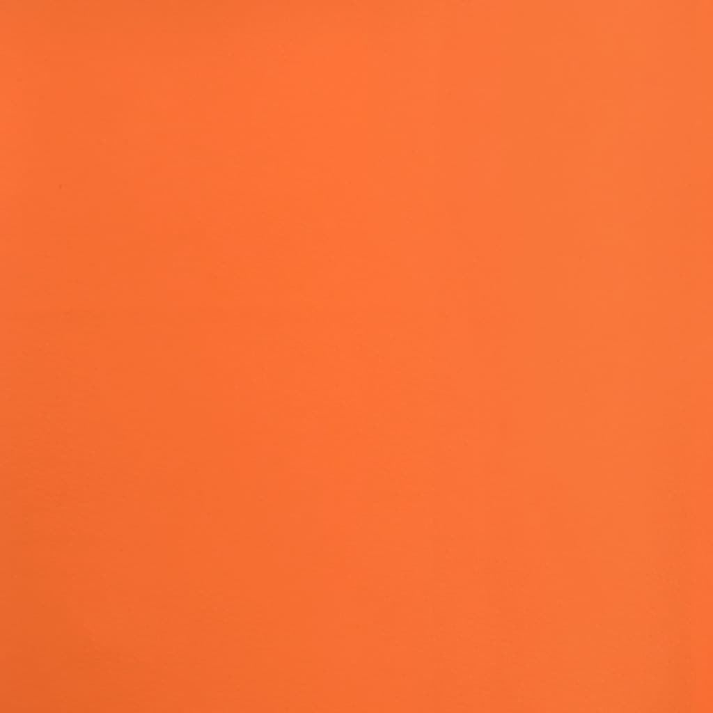 Barhocker 2 Stk. Orange Kunstleder
