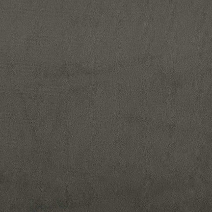 Esszimmerstühle 2 Stk. Drehbar Dunkelgrau Samt