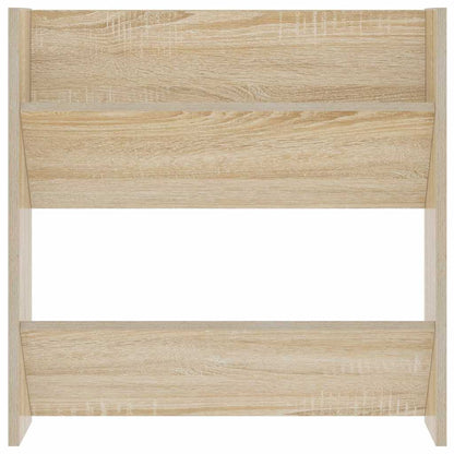Wand-Schuhschränke 2 Stk. Sonoma-Eiche 60x18x60cm Holzwerkstoff