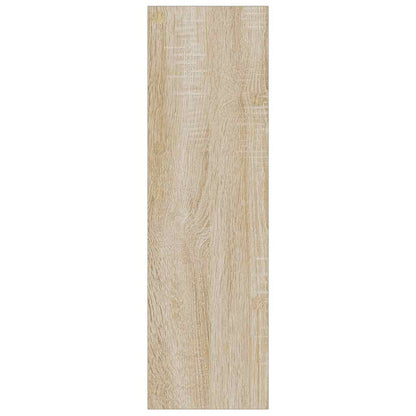 Wand-Schuhschrank Sonoma-Eiche 80x18x60 cm Holzwerkstoff